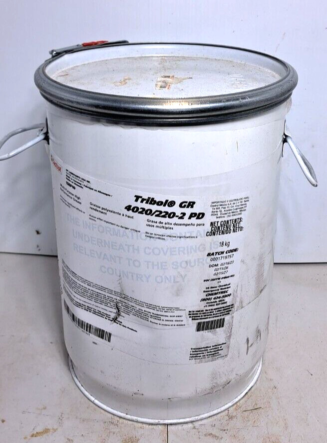 Castrol Tribol GR 4020/220-2 PD Grease: 5 gal Pail Mfr# 15EF10