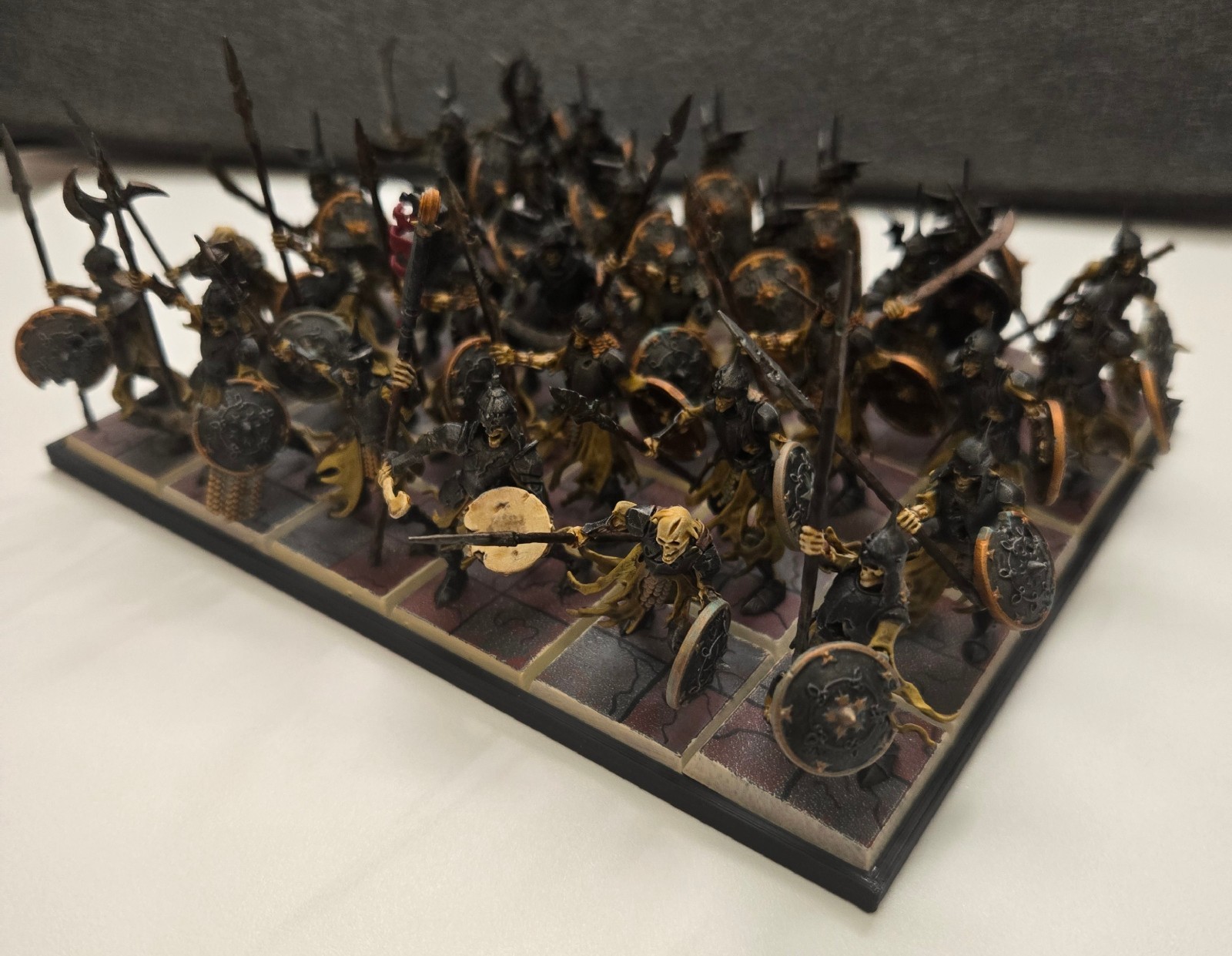 Infantry Movement Tray, 6x5 Formation, 25x25mm