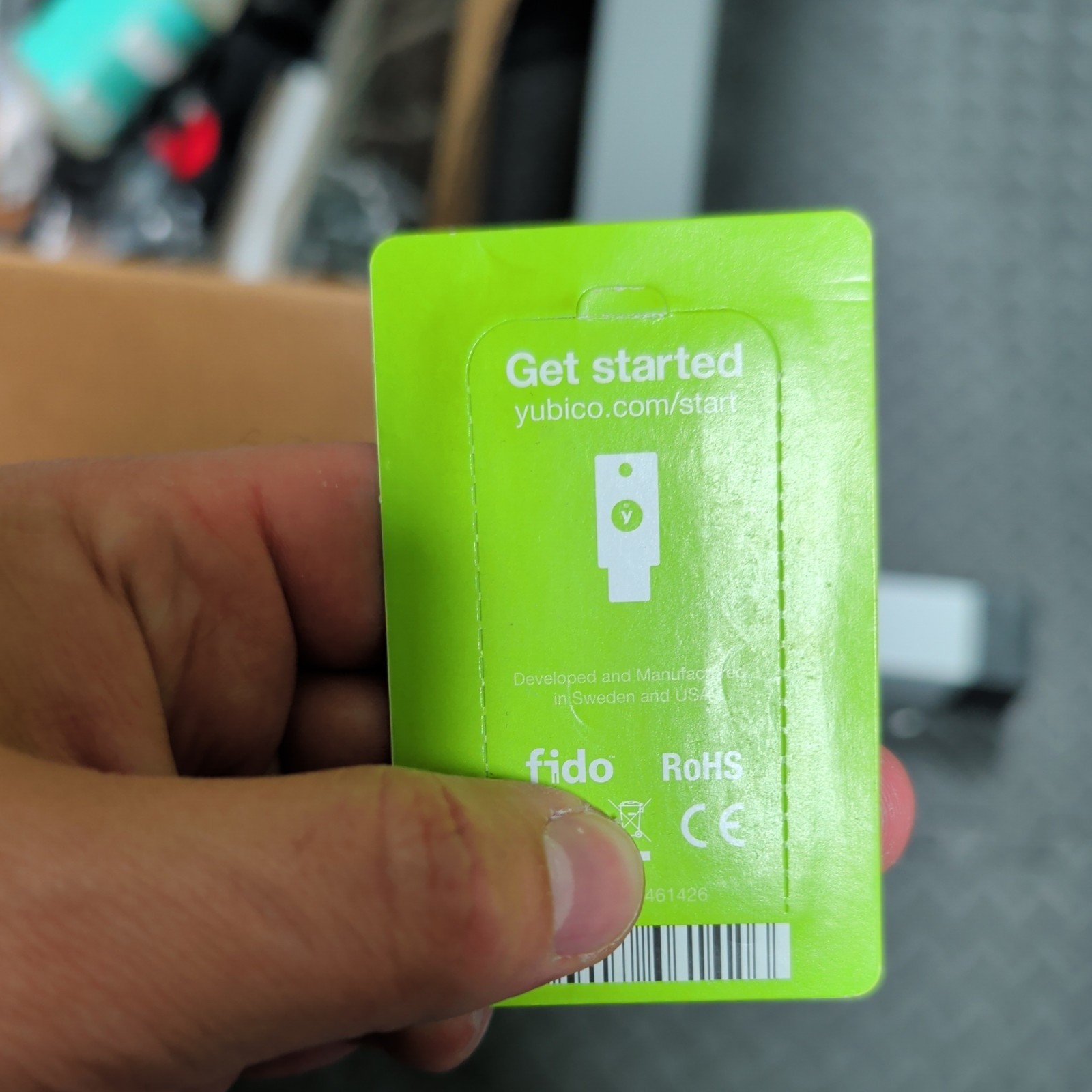 Yubico ‎YubiKey 5 NFC Two Factor Authentication USB and NFC Security Key