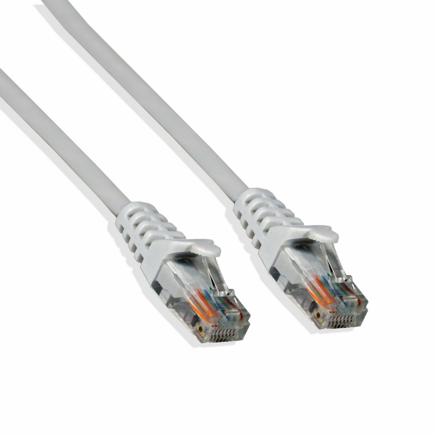 CAT5E White Ethernet Network 5 Feet 24 Gauge Patch Cable RJ45 LAN Wire (1/pack)