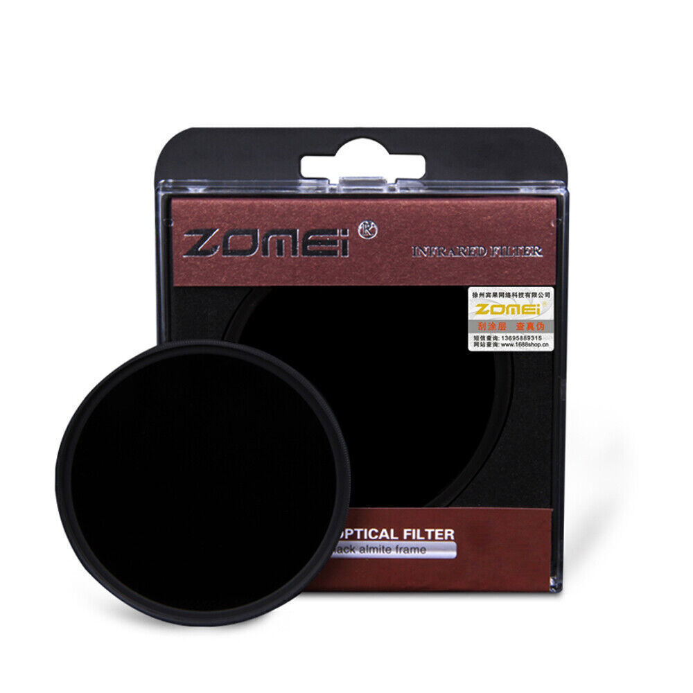 ZOMEI 37mm IR Filter 680-950nm X-Ray Infrared Filter For Nikon Canon Camera