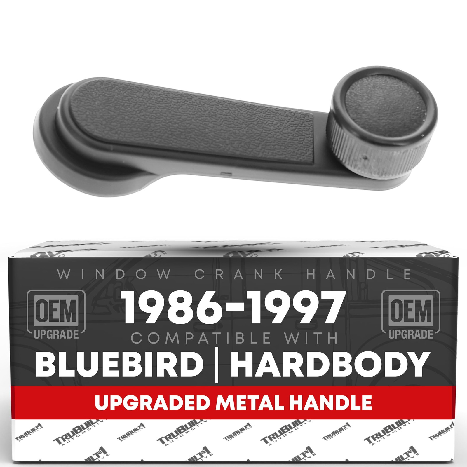 T1A Window Crank Handle Upgraded Metal, Driver/Passenger Side - Compatible wi...