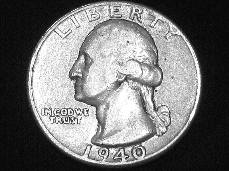 1940 Washington Quarter --- Very Fine +++