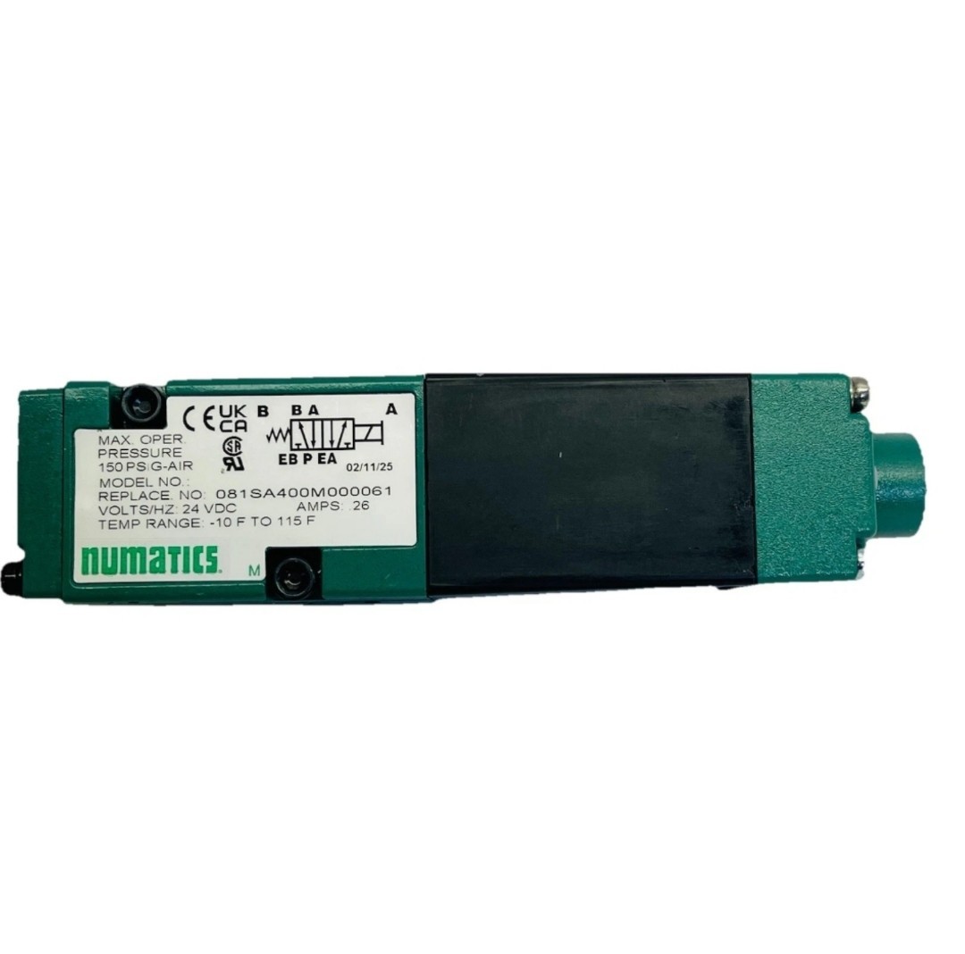 *NEW* NUMATICS 081SA400M000061 PNEUMATIC SOLENOID VALVE