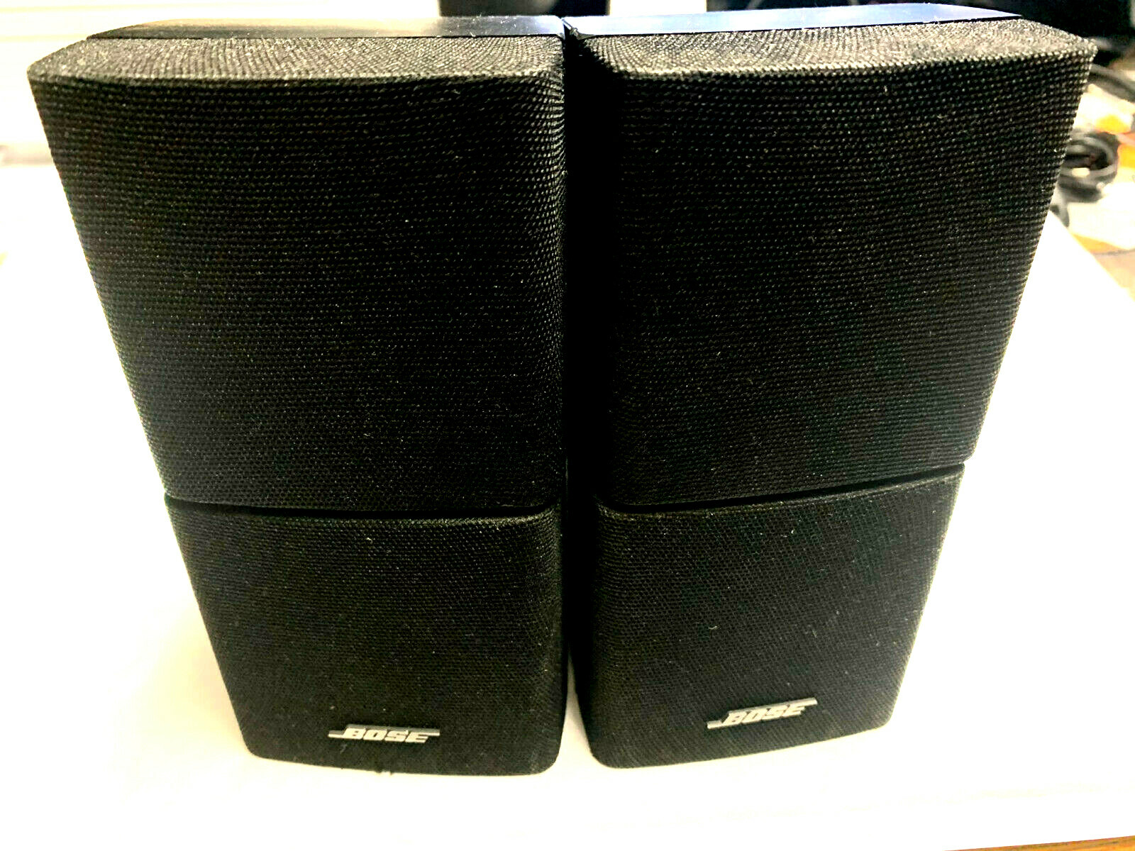 (2)Bose AMS-1 Satellite speakers for Acoustimass Series
