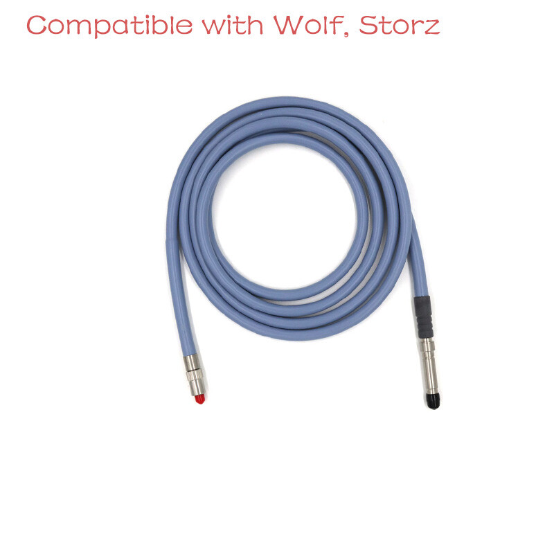 ø4*1.8M Medical Fiber Optical Cable Light Source Endoscope Compatible