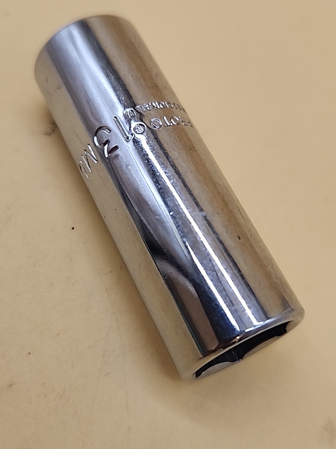 Proto Professional 4713LM 13mm Deep Socket 6 Pt. 1/4" Dr.