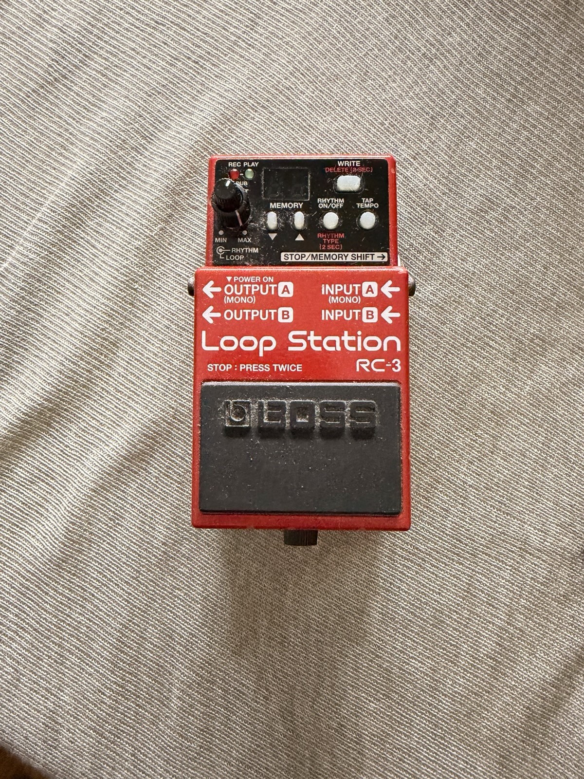 BOSS RC-3 Loop Station Digital Looper pedal