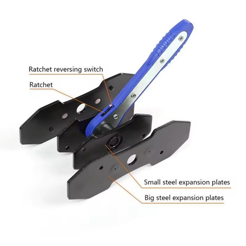 Car Ratchet Brake Piston Spreader Wrench Caliper Pad Install Tool Press Portable
