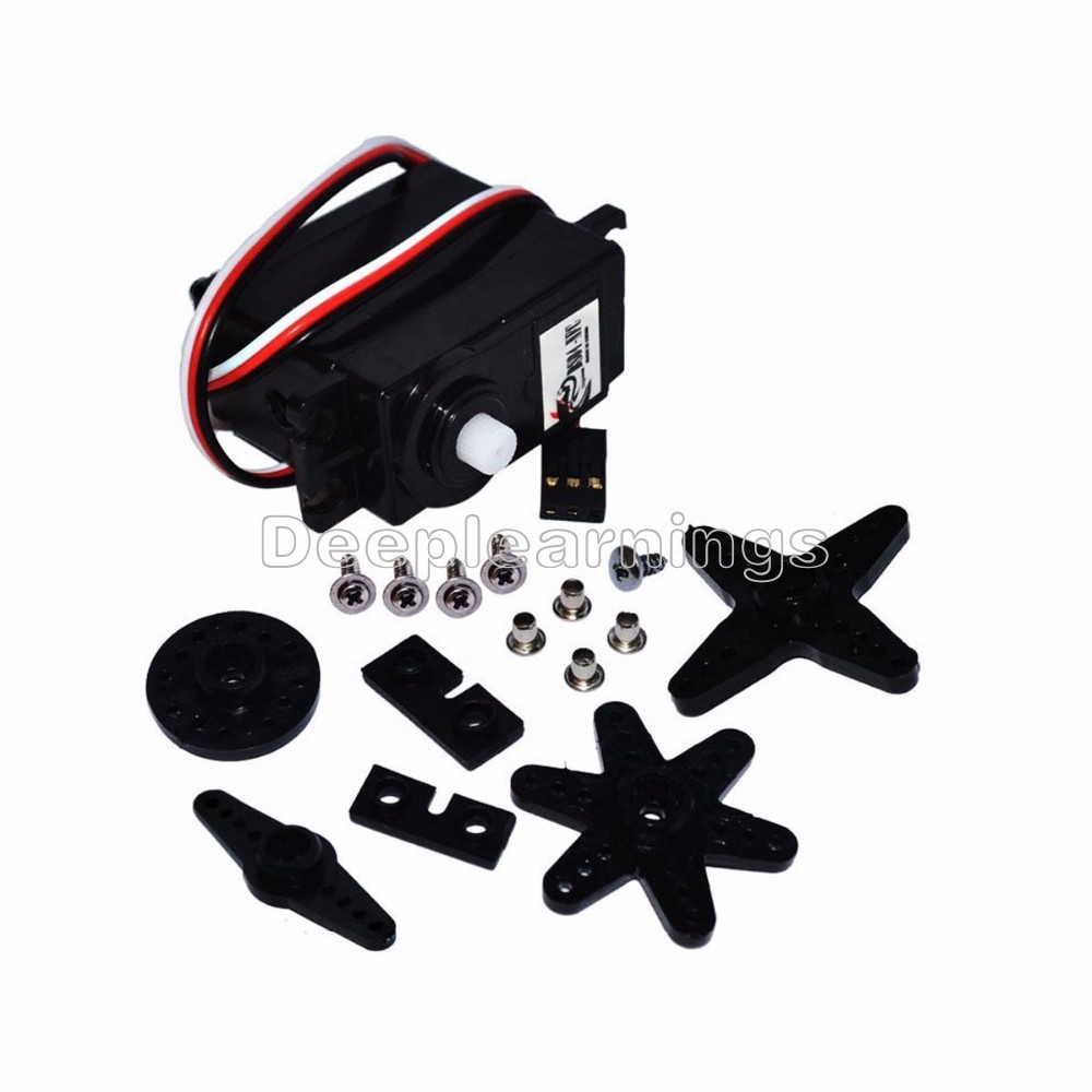 DS04-NFC 360 Degree Continuous Rotation Servos DC Geared Motor for RC Robots NEW