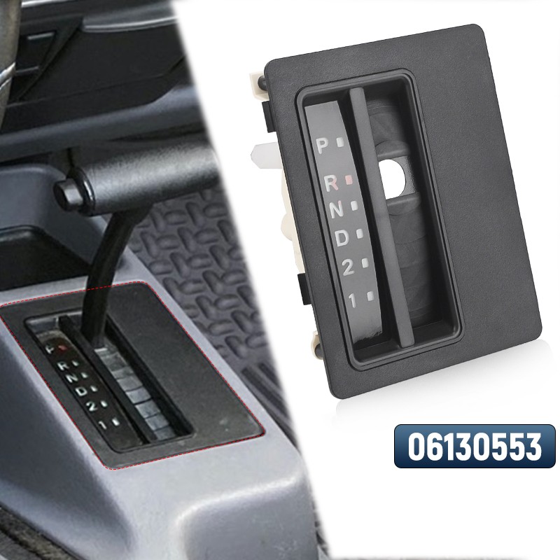 Auto Trans Gear Shift Knob Indicator Bezel Panel For 1997-2006 Jeep Wrangler TJ