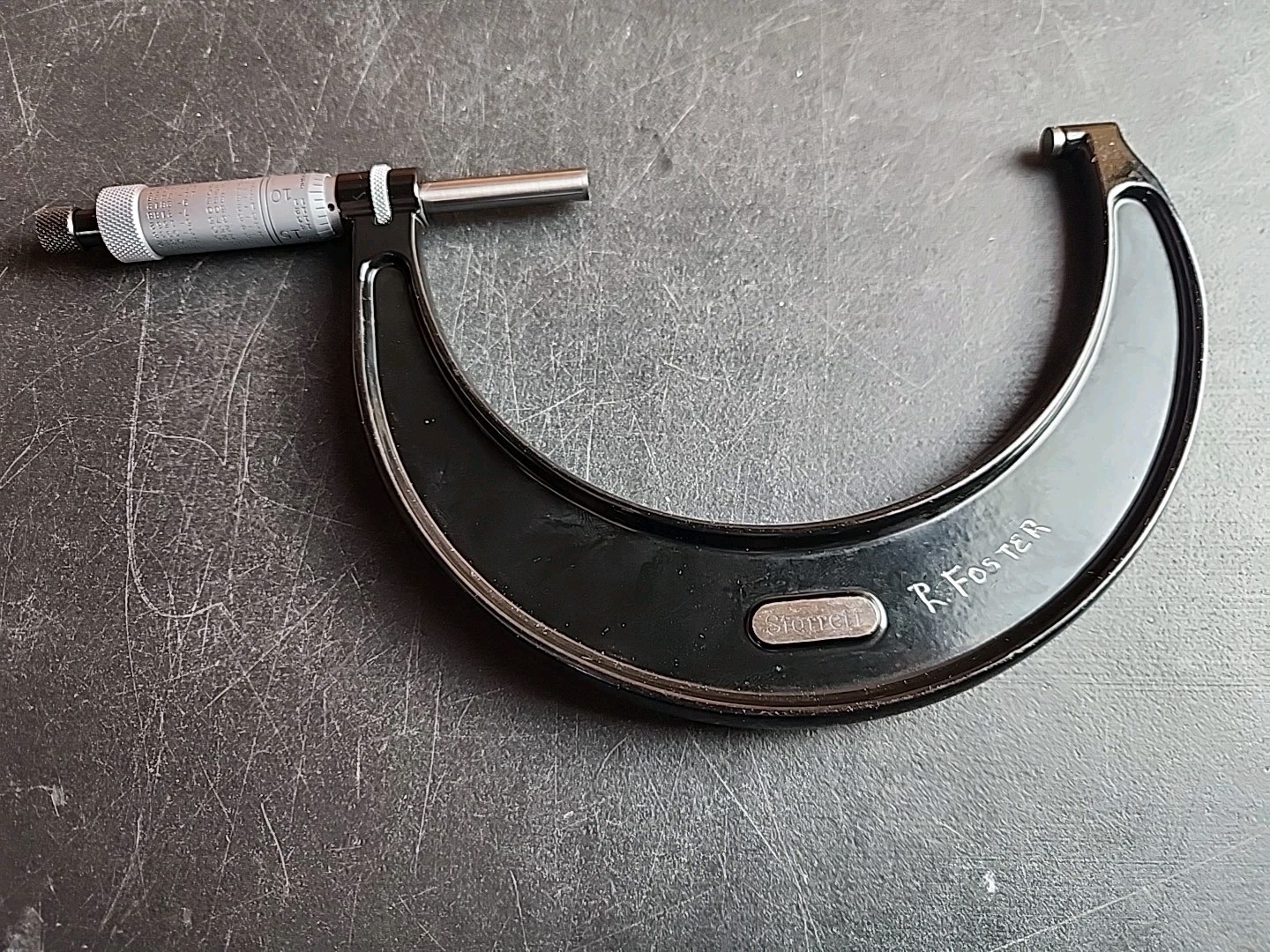 Starrett 4-5 Inch Outside Micrometer
