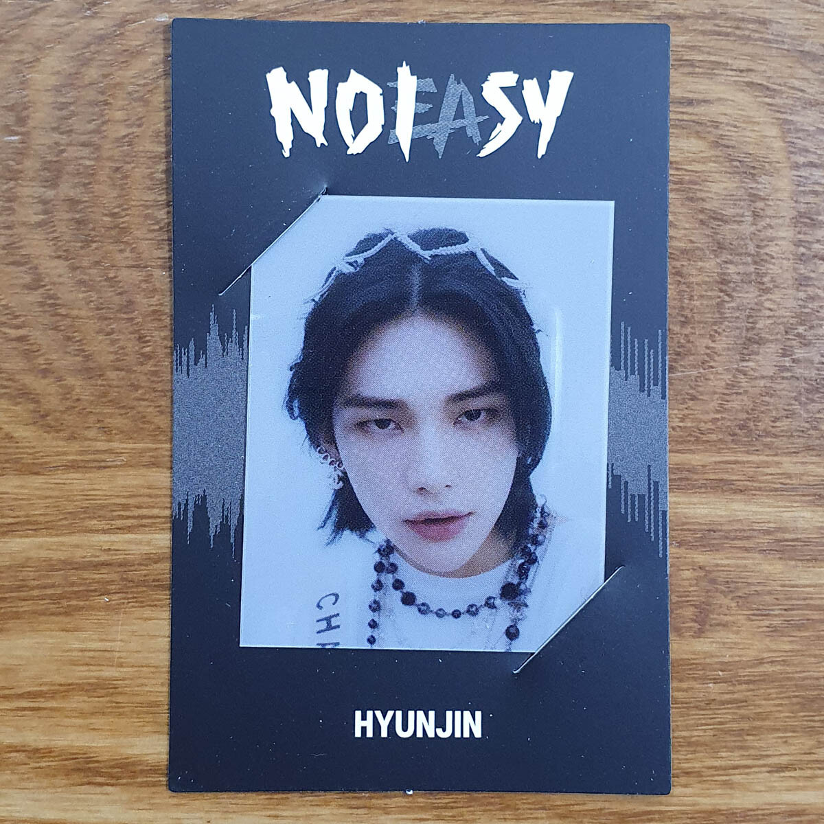 Hyunjin Official Frame Photocard Stray Kids The 2nd Album Noeasy Kpop