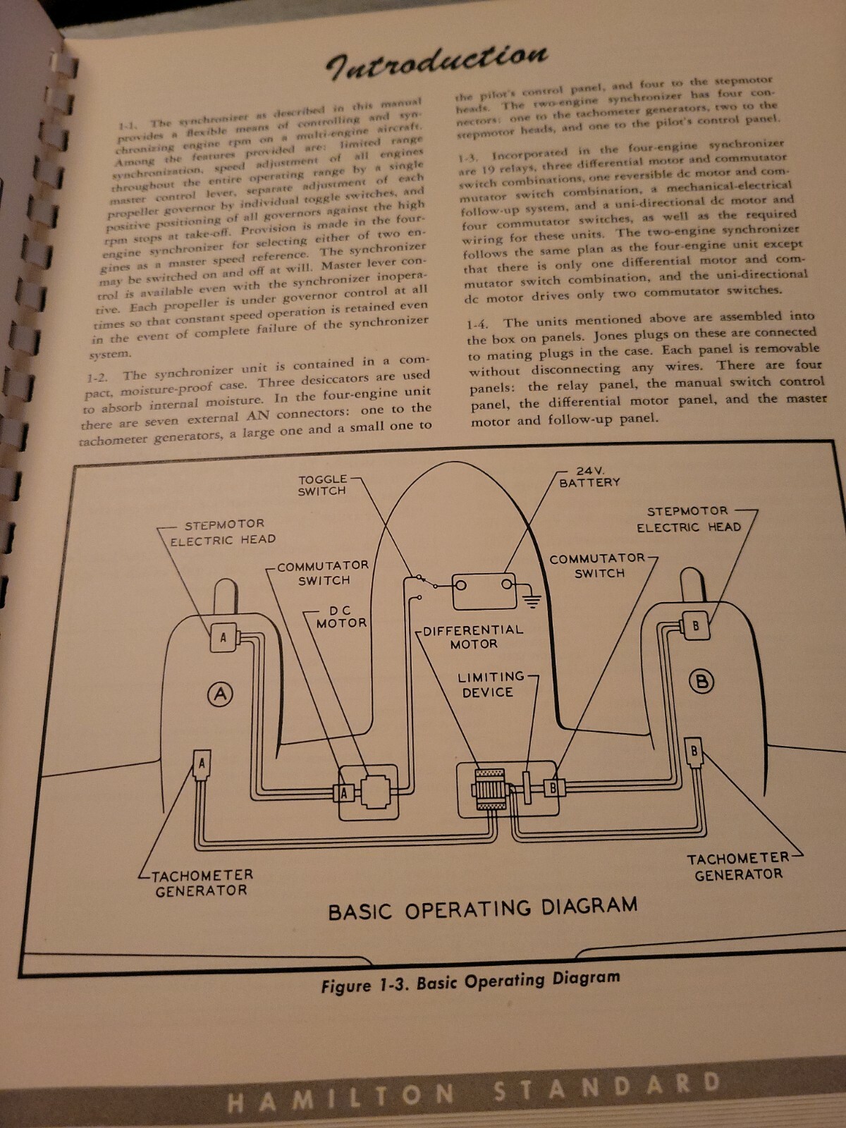 Hamilton Standard Engine Synchronizer Overhaul Manual Aircraft