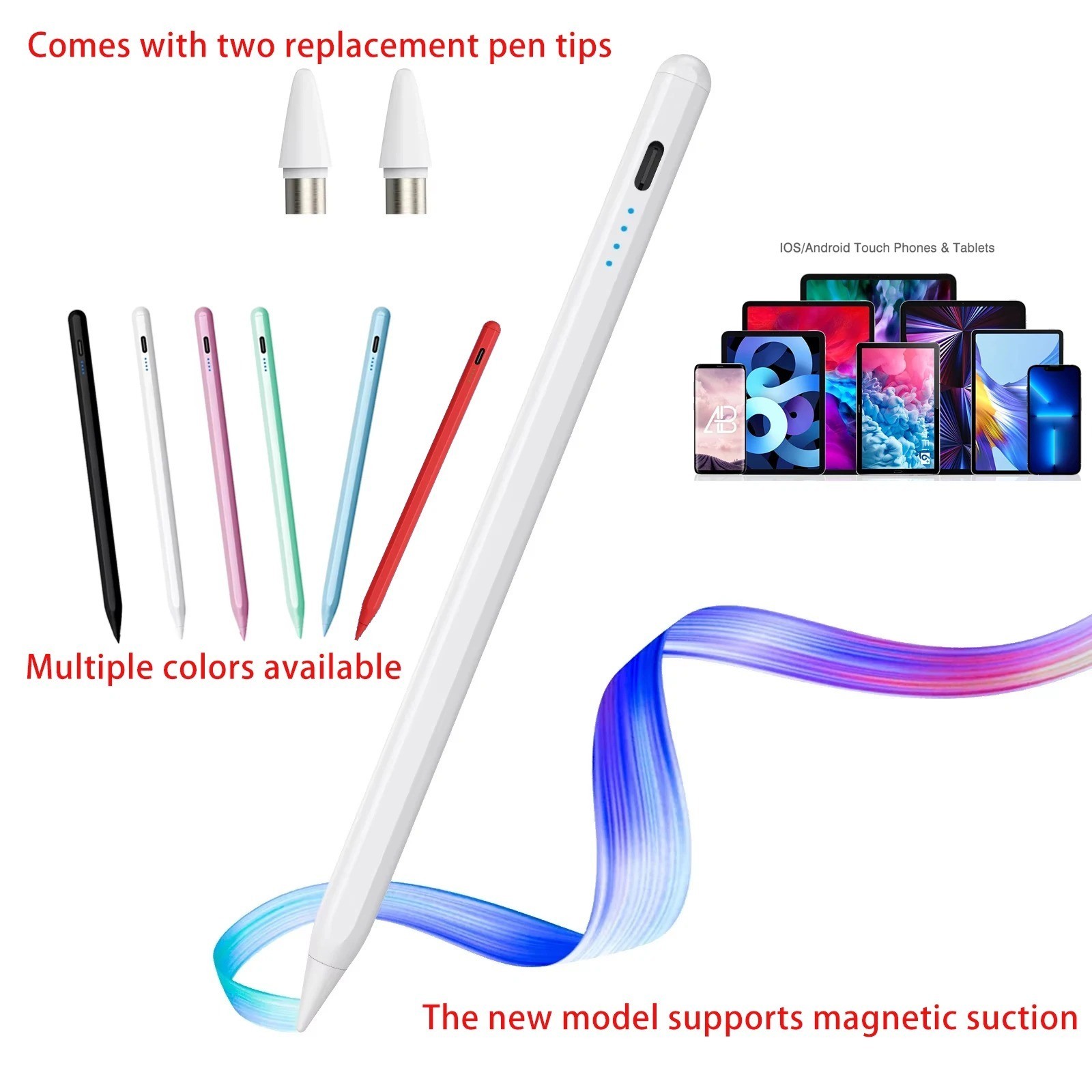 Universal Stylus Pen for iOS Android Windows Tablet Phone Touch Screen