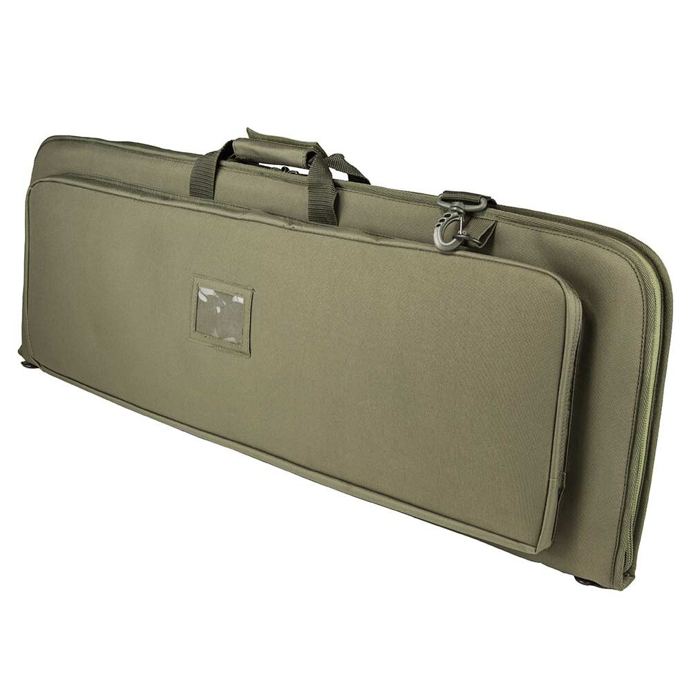 VISM Deluxe Mission Rifle Case 36" Double Rifle Bag Shoot Hunt Tactical GREEN