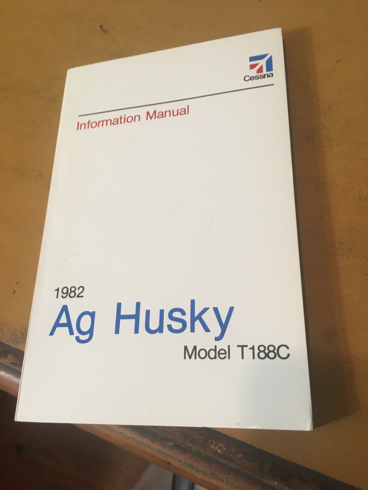 1982 Cessna AG Husky T188C Pilot's Information Manual