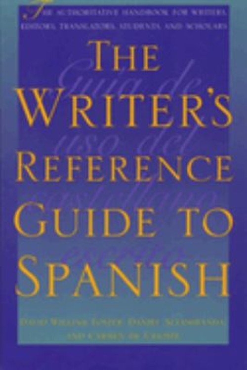 The Writer's Reference Guide to Spanish Mass Market Paperbound
