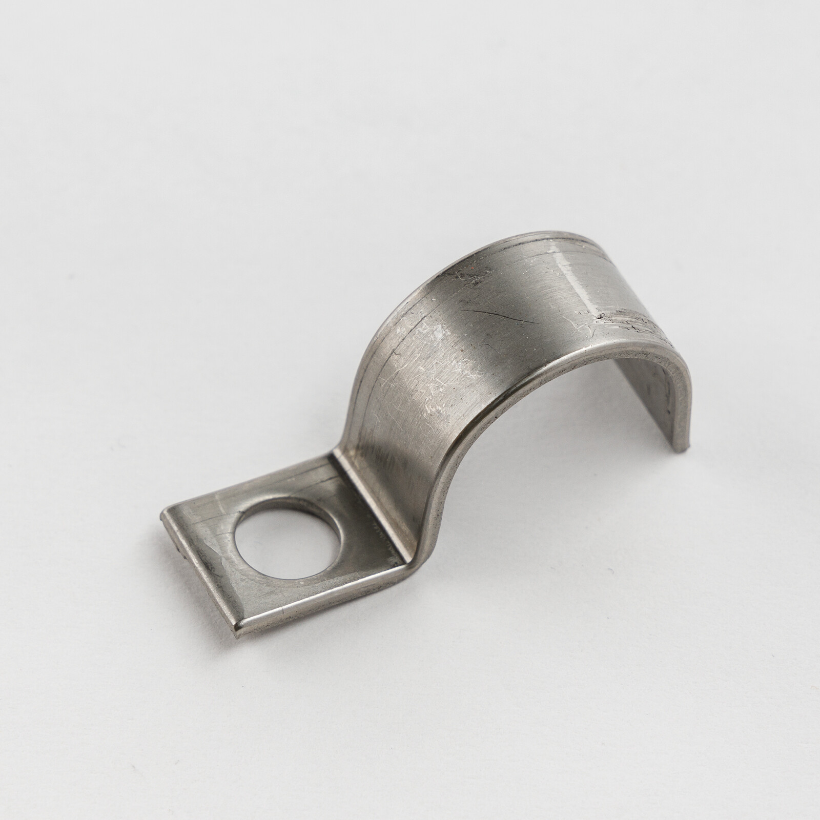 10 cable clamps 18 mm DIN 72571 single lug pipe metal stainless steel A4 V4A VA