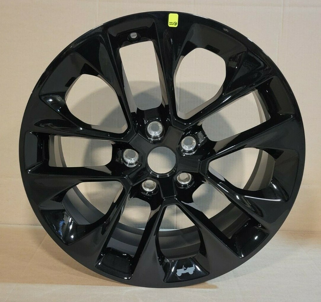 2020 2021 Jeep Wrangler High Altitude Original 20" Black Wheel - Blemished 96902