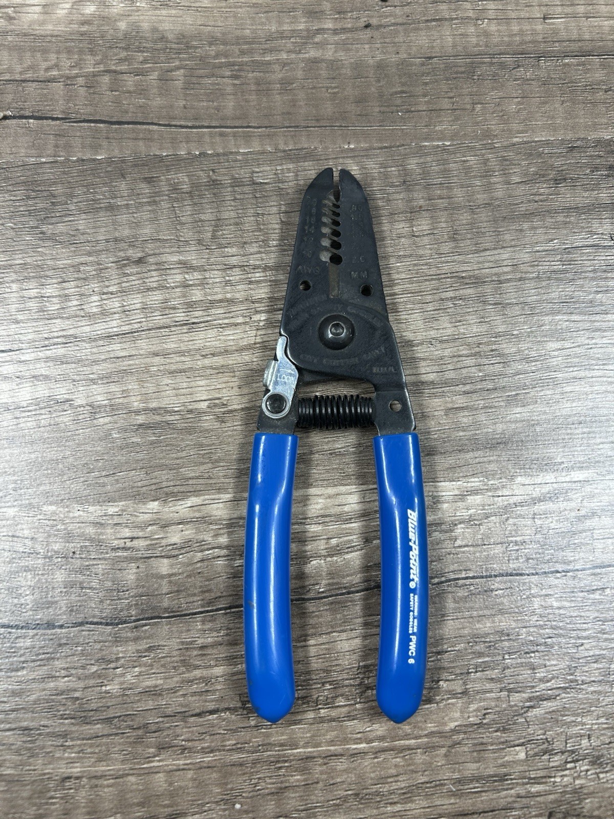 Blue-point by Snap-on Tools 6" Wire Stripper Cutters PWC6 USA -