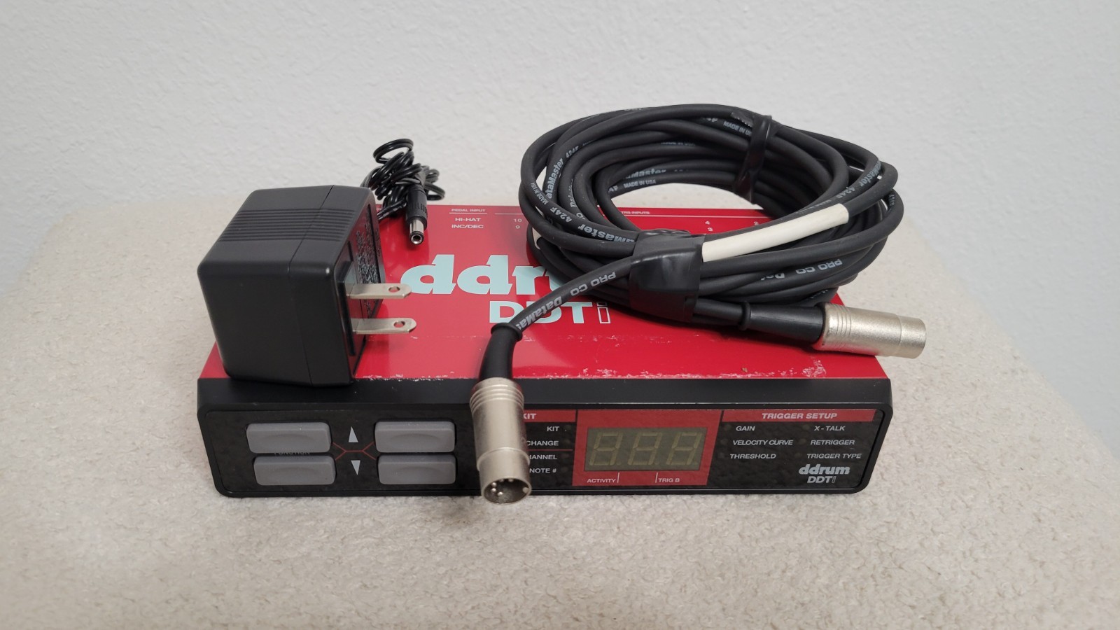 Ddrum DDTi USB/MIDI Drum Trigger Interface Percussion Pad Controller