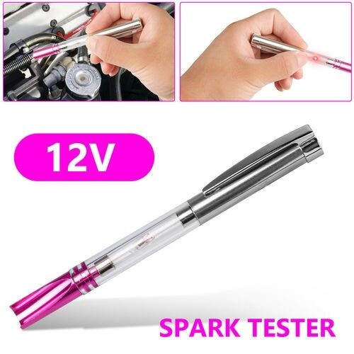 12V Spark Plug Tester Ignition System Coil Engine In Line Auto Diagnostic Test z