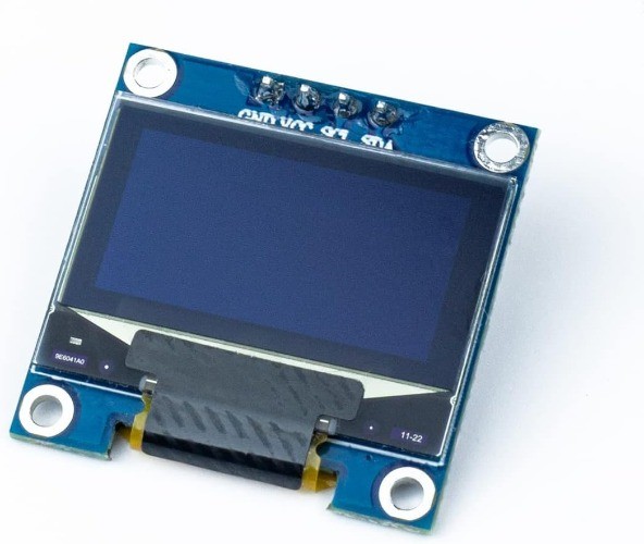 5 Pcs SSD1306 OLED Display 128x64 Pixel 0.96 Inch I2C Module Screen Board White