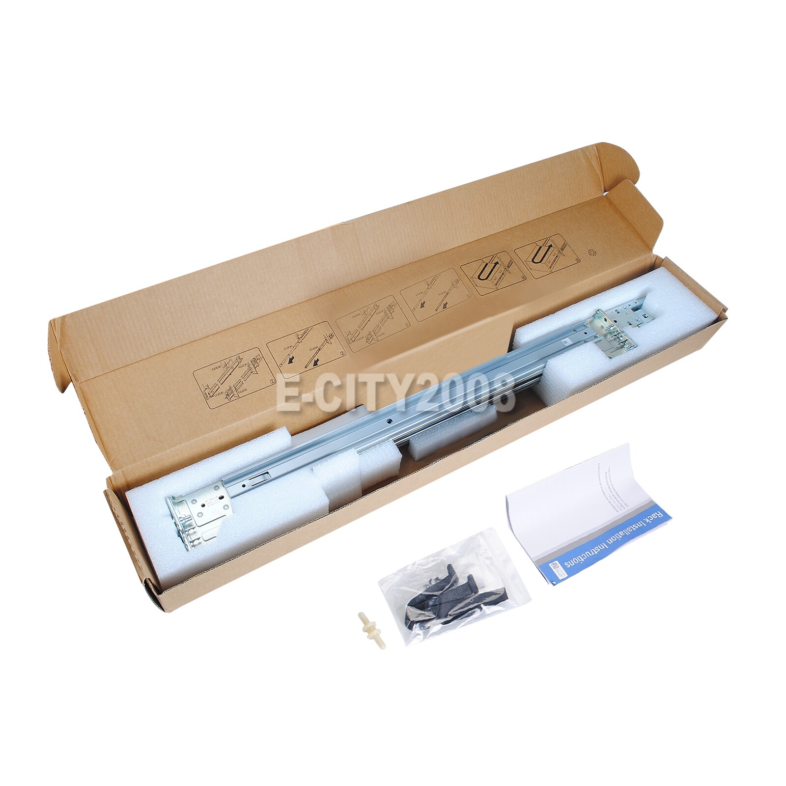 New For Dell PowerEdge R910 R920 R930 Ready Sliding Rail Kit GWJY0 C255T D157M