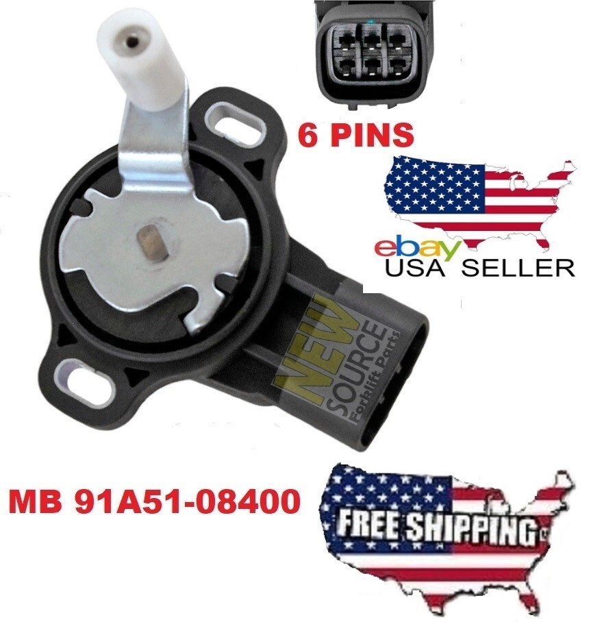 91A51-08400 MITSUBISHI FORKLIFT ACCELERATOR PEDAL CONTROL POSITION SENSOR ST007