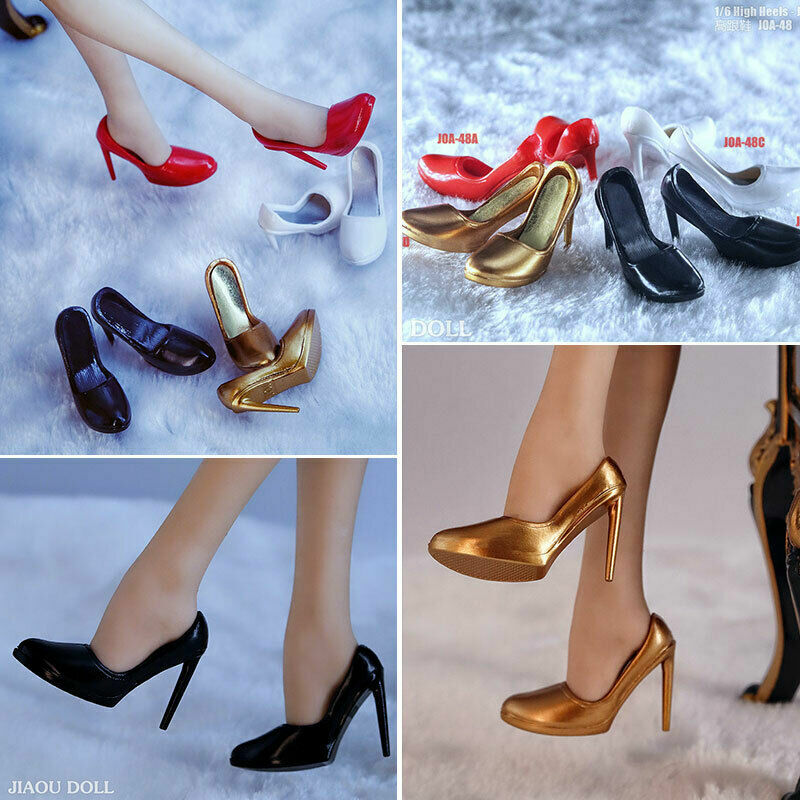 JIAOU DOLL 1/6 JOA-48 High Heels Shoes Model Fit 12'' Female PH TBL Figure Body