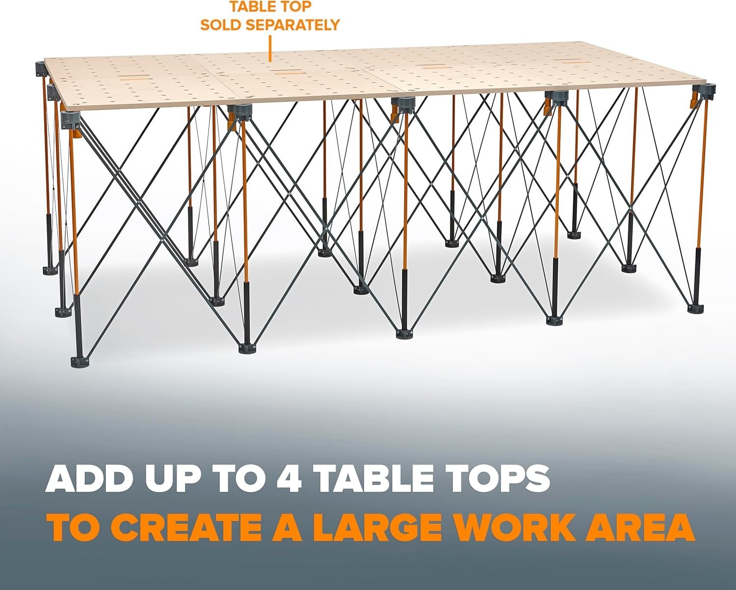 Versatile Heavy Duty Work Table - Centipede 6000lb, 36in High, Portable Design