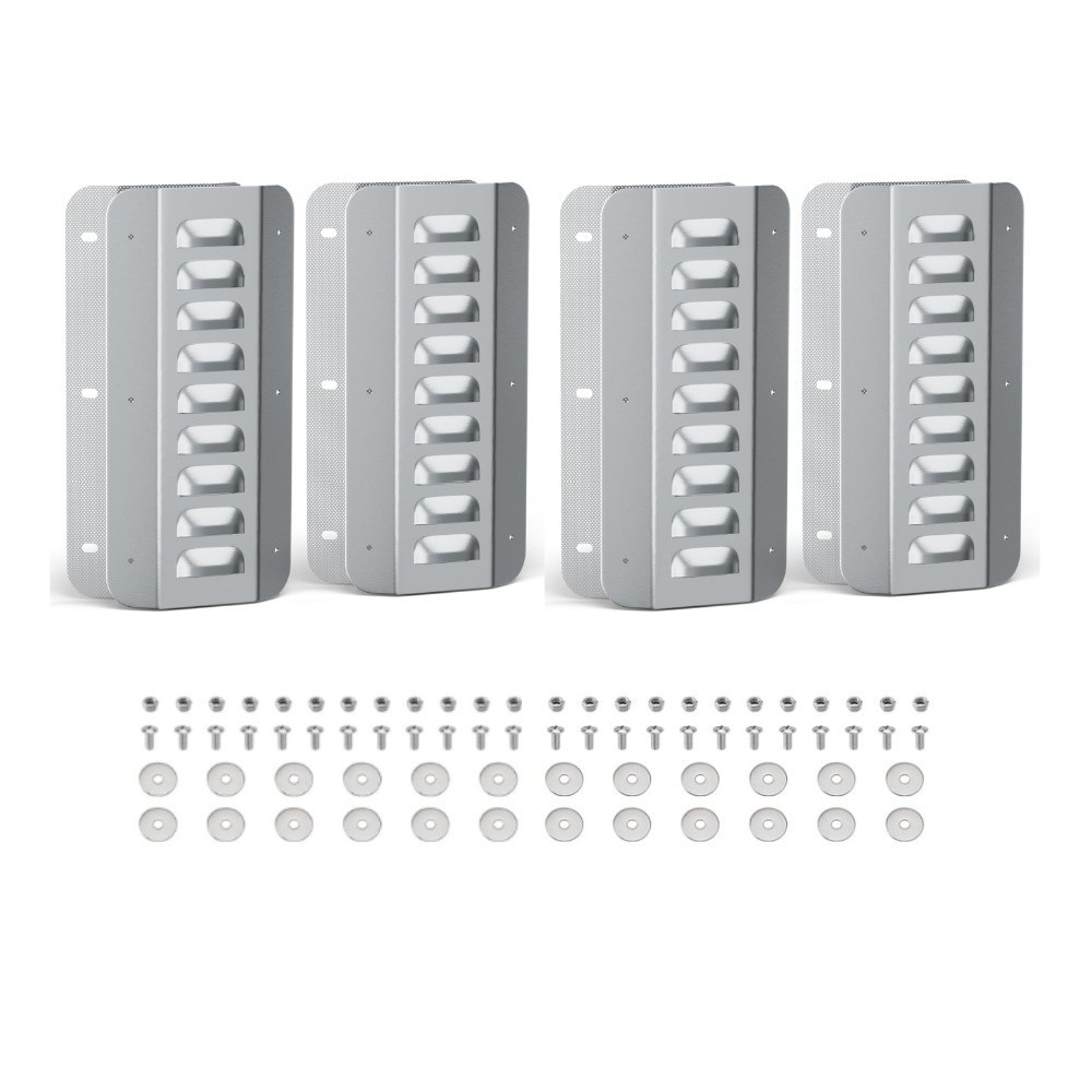 Shipping Container Vent Kit, Stainless Steel for Humidity Control, 4 Pack