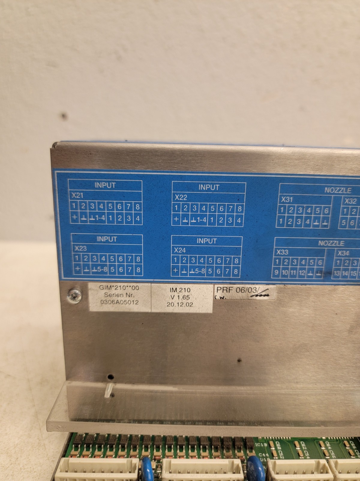 IM 210 - EAE CONTROLLER Version 1.65