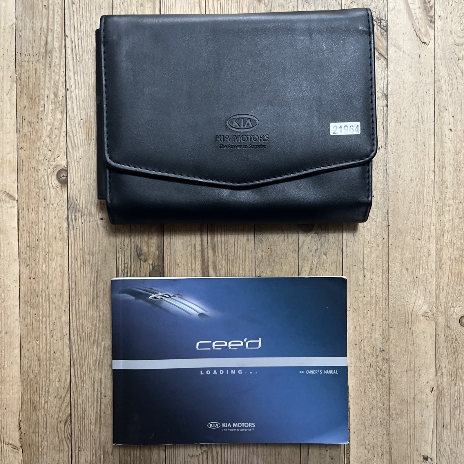 06-12 KIA CEED OWNERS HANDBOOK MANUAL & WALLET Print 2009 Ref21964