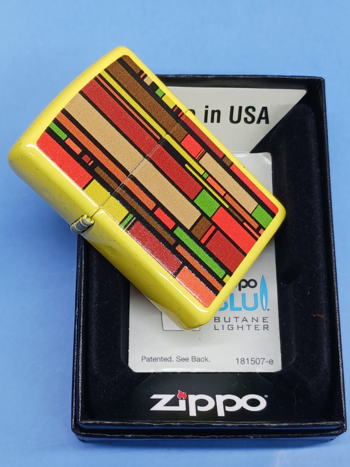 Zippo 28059 Color Block Lemon Matte