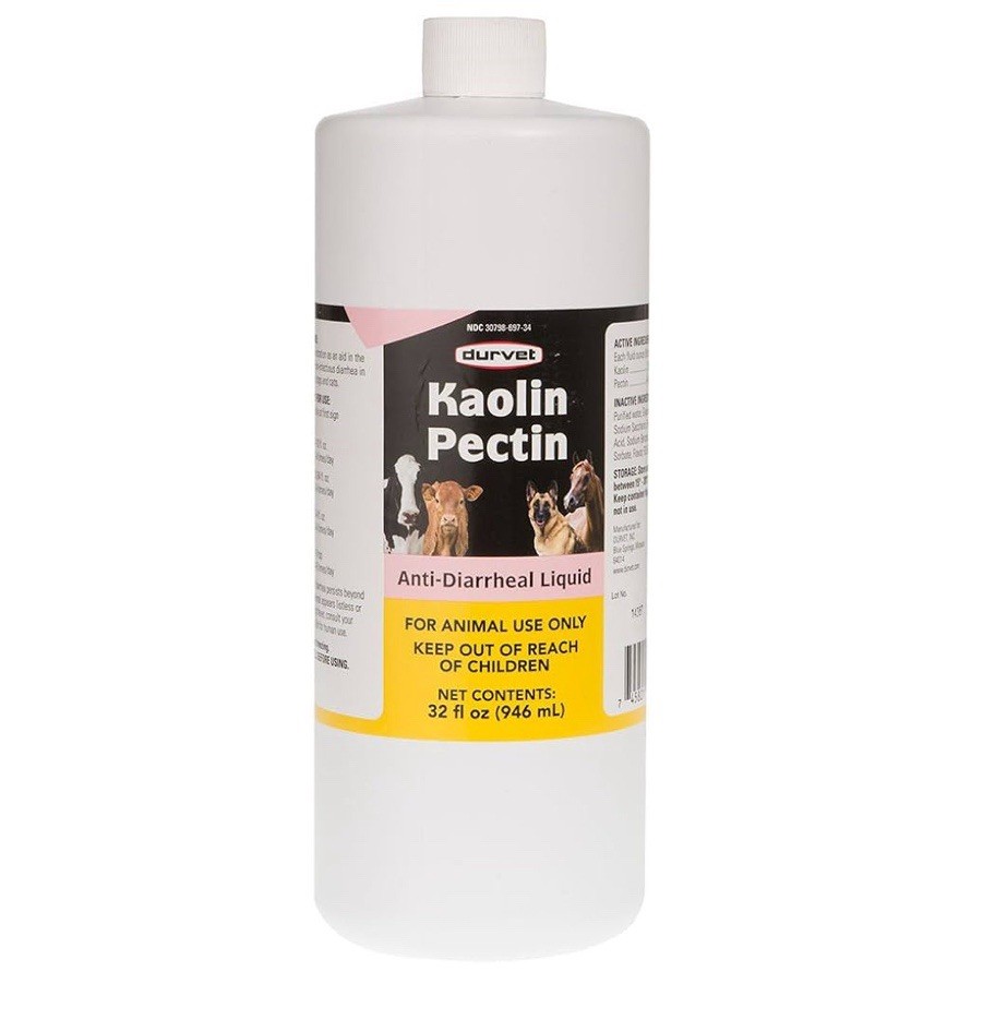 Kaolin Pectin Suspension Pet Anti Diarrhea Cattle Sheep Goat Pets 32oz kalo