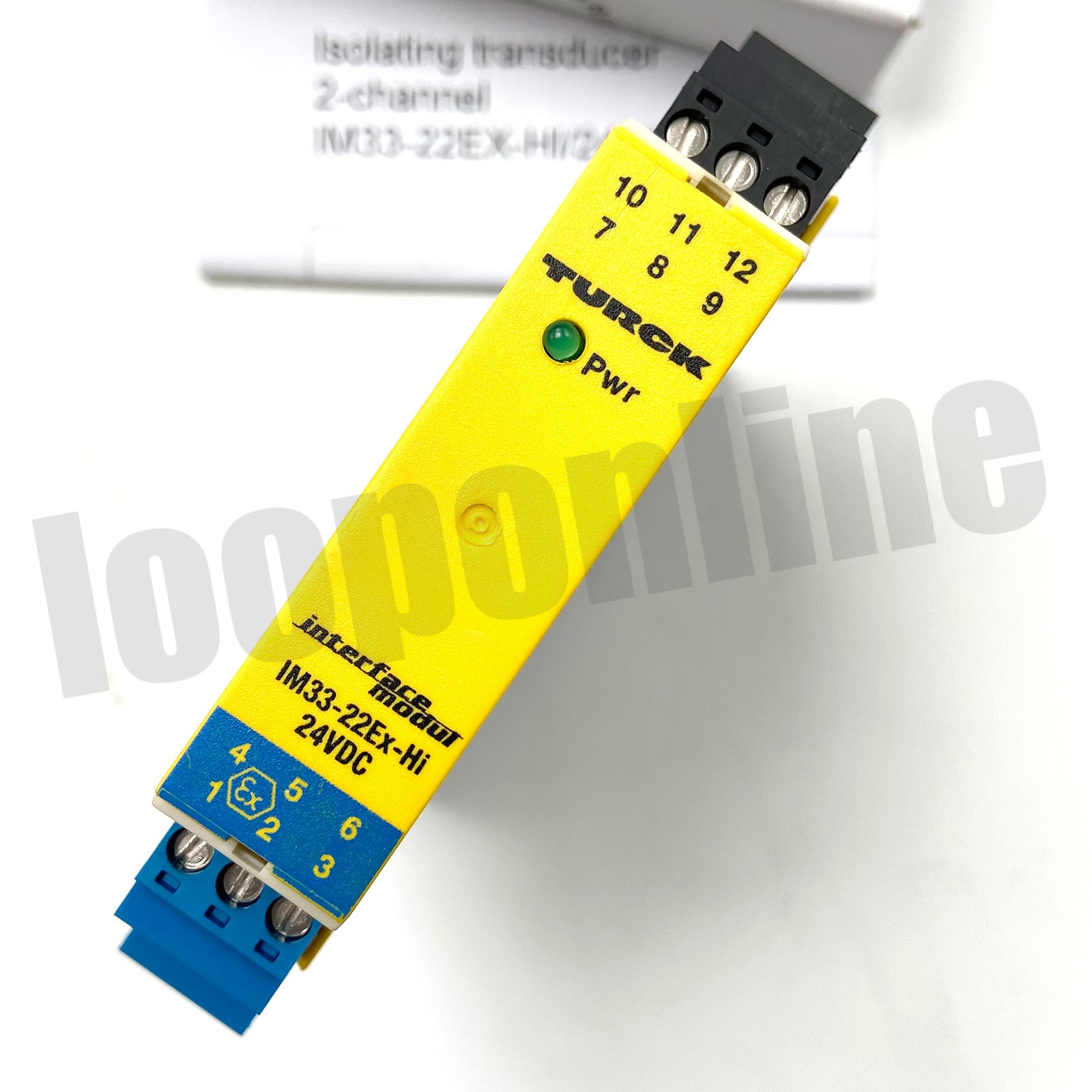 Brand New Isolating Transducer for Turck IM33-22Ex-Hi/24VDC