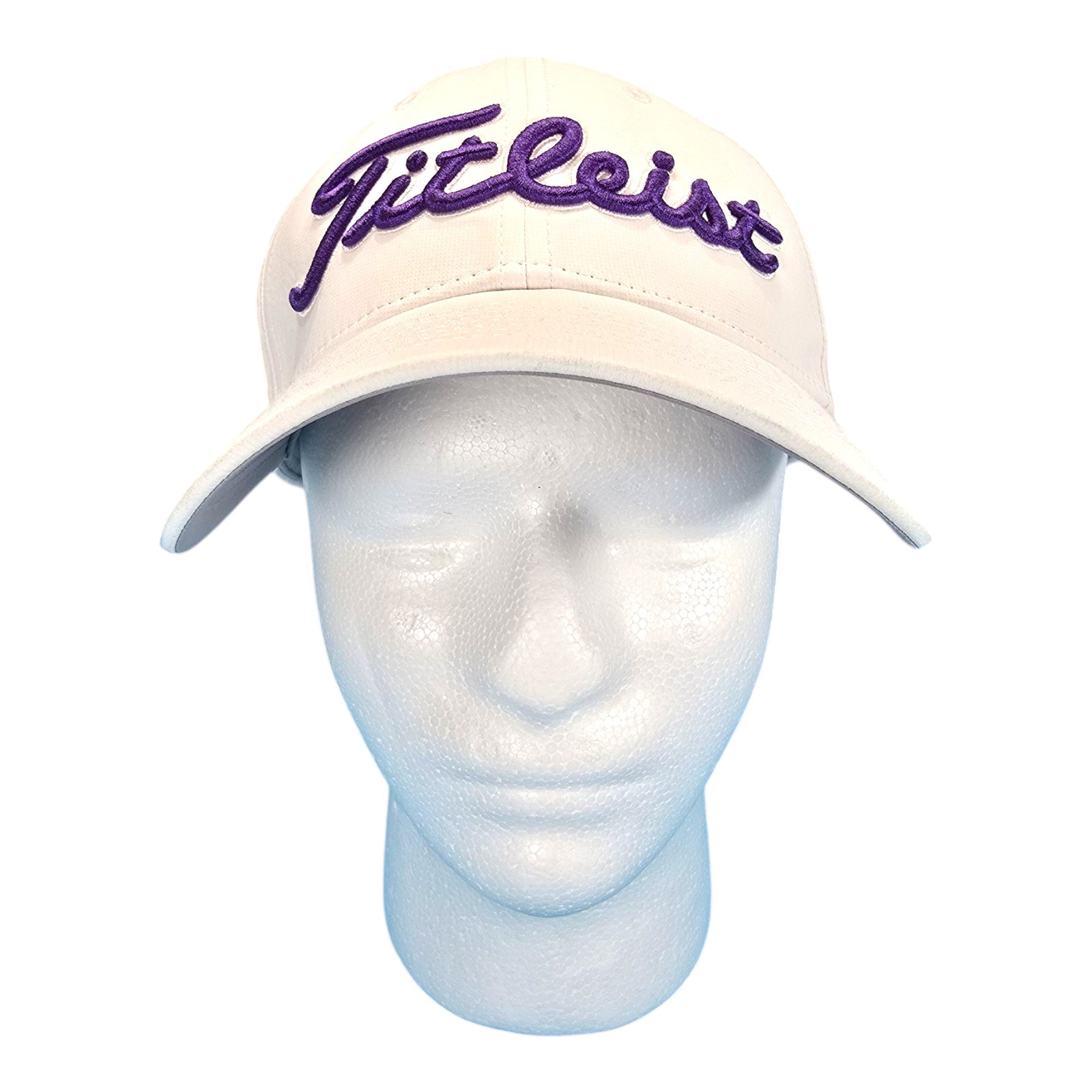 Titleist Golf Hat Cap White Strapback Adjustable Grant Thorton Pro V1