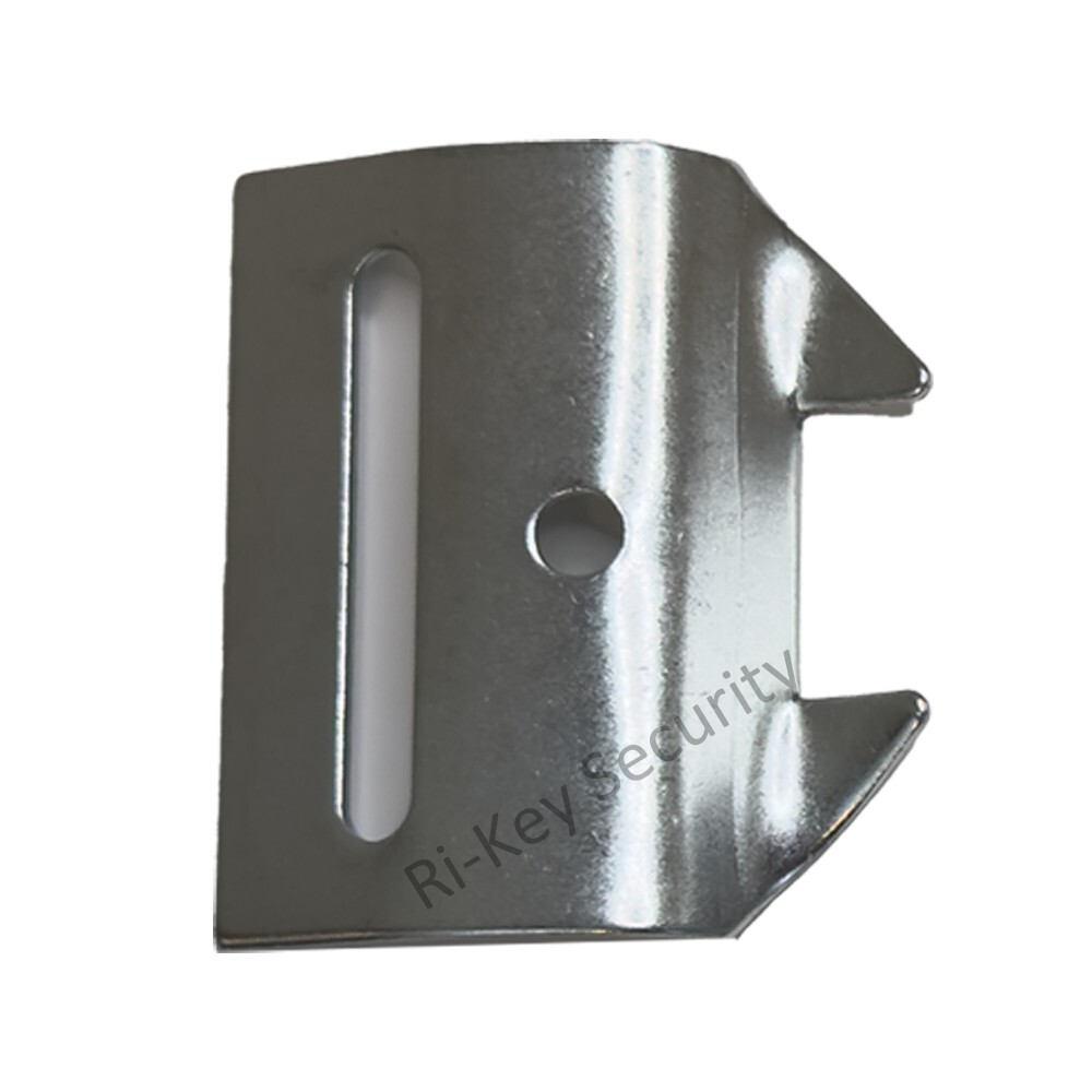 New Garage Door Auto Spring Latch Lock Steel Striker Plate