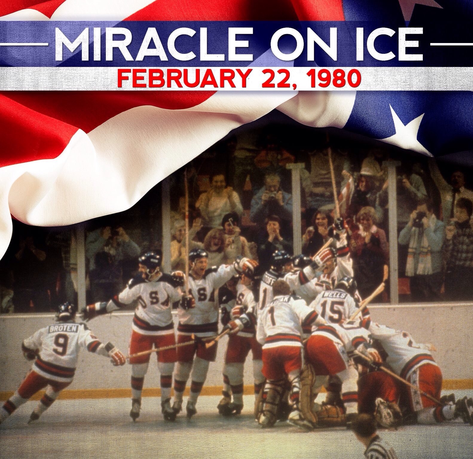 Miracle on Ice Game 1980 USA Hockey  DVD - USA vs USSR - Complete Game