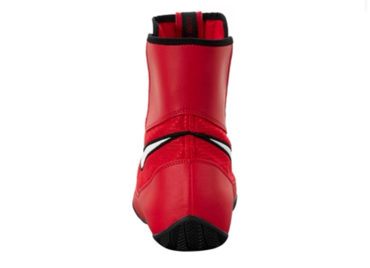 Red Nike Boxing Shoes Machomai 2