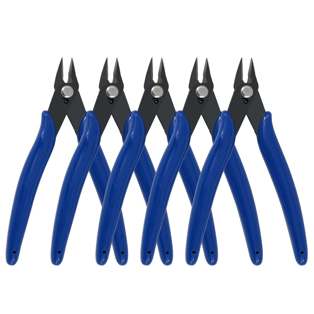 5PCS/10PCS 170 Flush Wire Cable Cutter Side Cutting Pliers Nippers DIY Tool