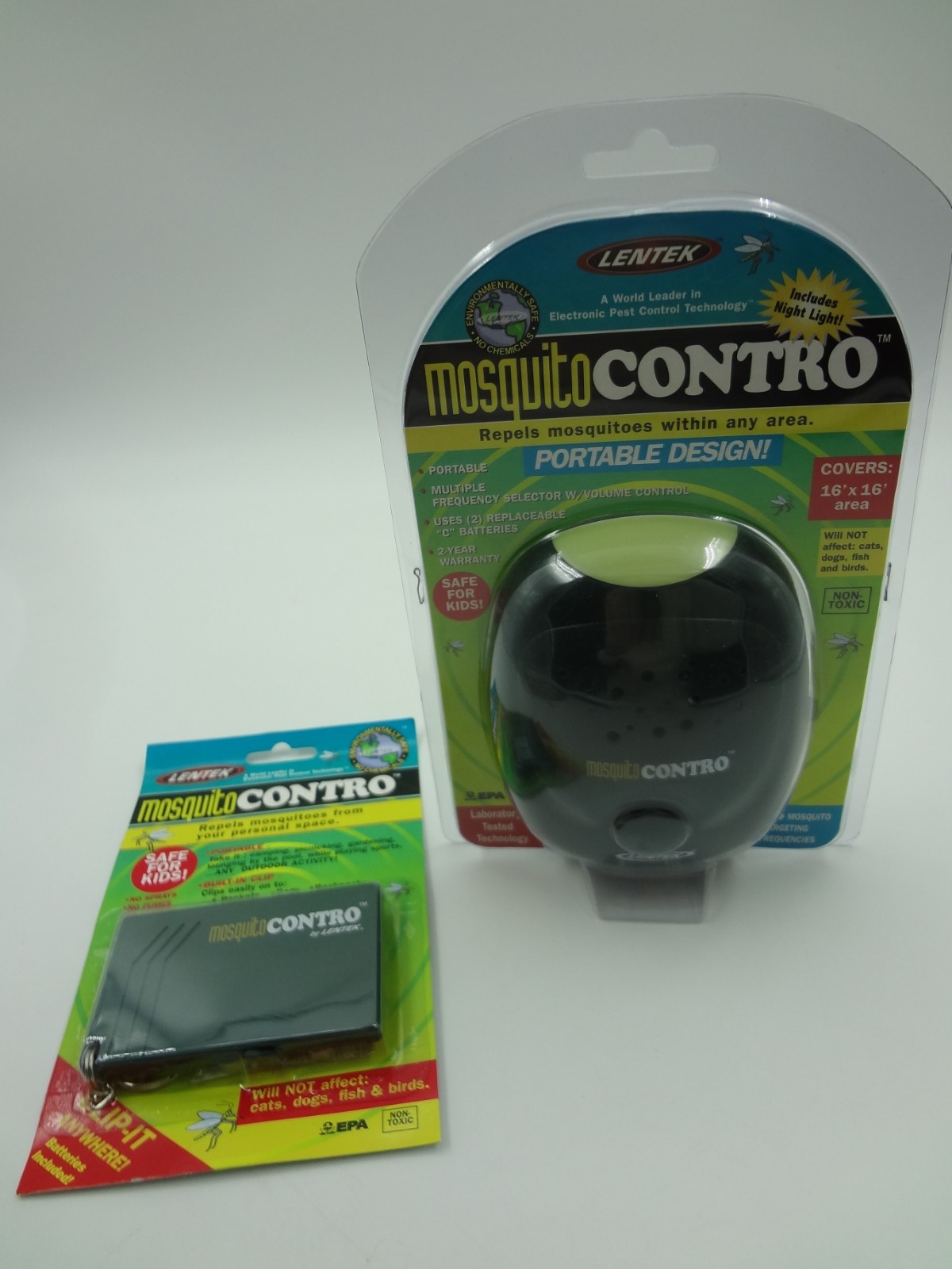 Lentek Mosquito Contro Portable & Keychain NOS