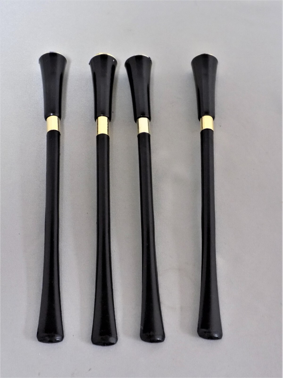 MITCHELL THOMAS CLASSIC ITALIAN EJECTOR CIGARETTE HOLDER BLACK & GOLD 5 1/2" NOS