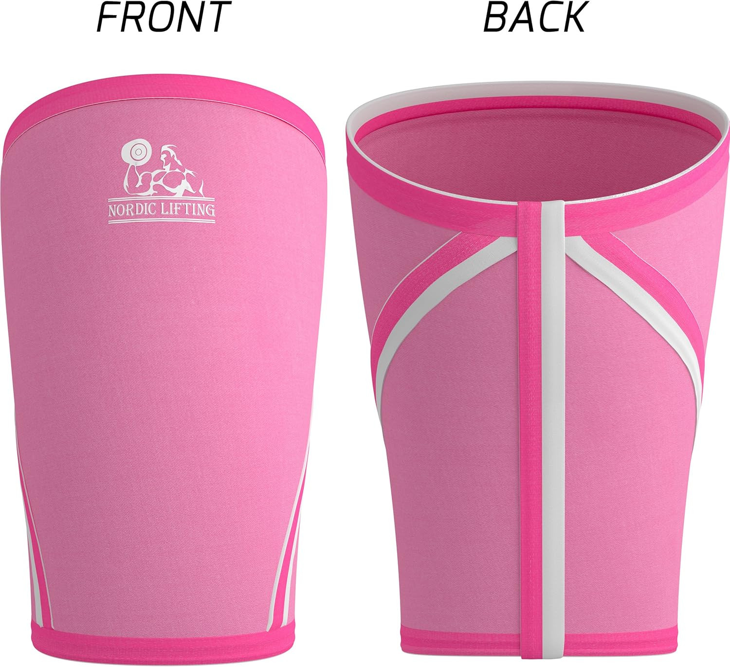 Knee Sleeves (1 Pair) Support & Compression for the Best Squats, 7Mm Neoprene