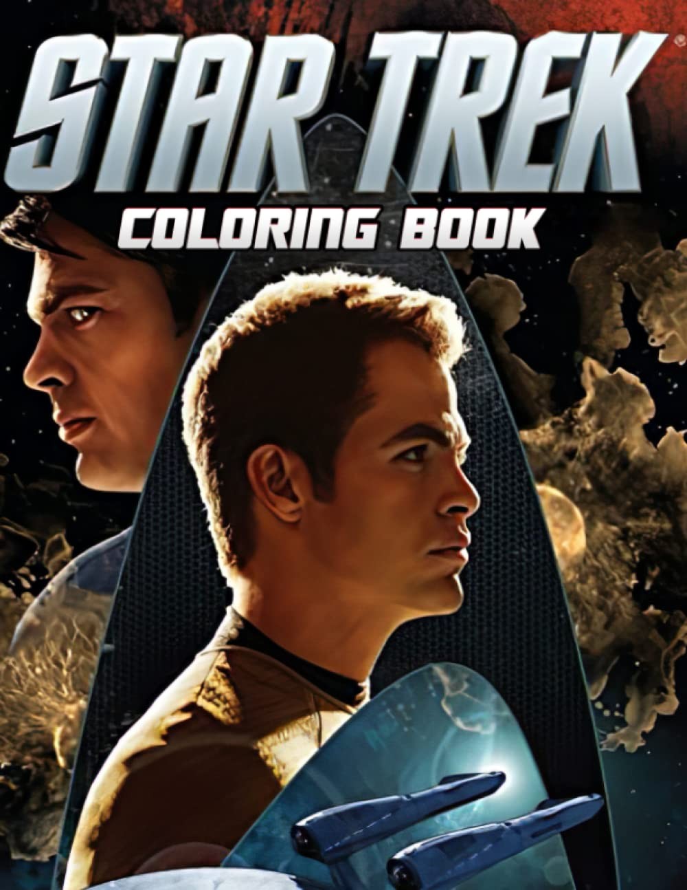 Star Coloring Book: Stress Relief Premium Edition Trek Books For Adult Unique Co