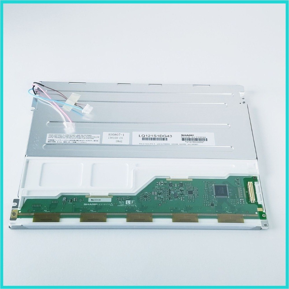 Brand New LQ121S1DG43 LCD Display Screen for Sharp Fast Shipping