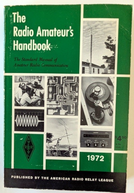 1972 ARRL Handbook Radio Amateur's Handbook