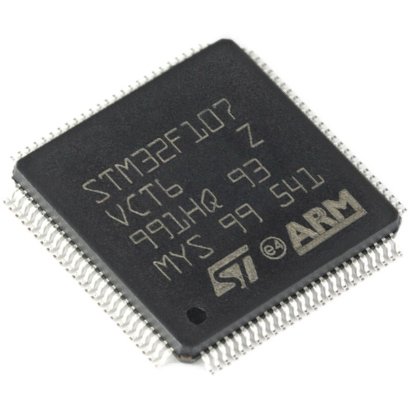 5PCS STM32F107VCT6 LQFP-100 ARM Cortex-M3 32-bit microcontroller MCU